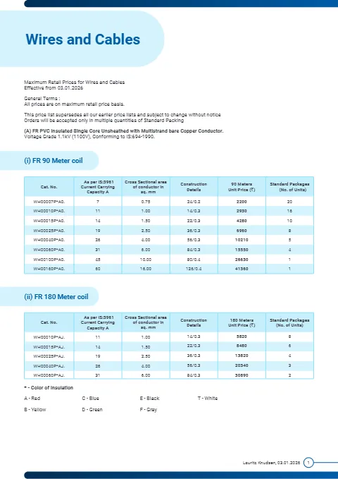 lauritz-knudsen-price-list